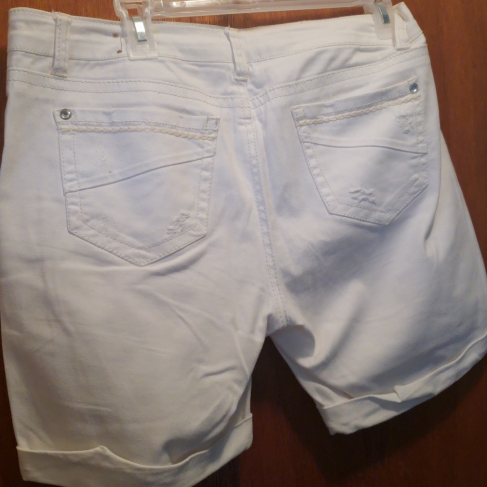 White shorts